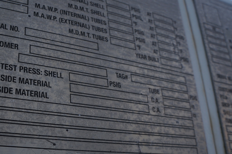 1884 sq.ft., 150 psi shell, 75 psi tube, Altex Industrial #18F41110N70410, heat excahnger, 32.3" diameter x - Image 4
