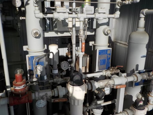 27 HP Rotorcomp #NK60, screw compressor, Sunfab Hydraulics M012WH-B4KU, 2007 - Image 2