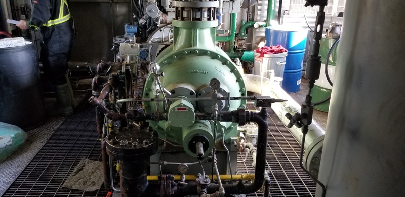 400 HP Sullari #018890-013, screw compressor, Waukesha F18 NG engine, Air-X-Changer cooler, PLC Control, 1988 - Image 9