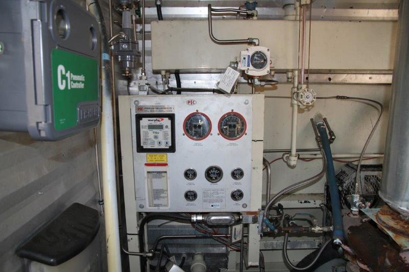 60 HP Sullair #PDH12L, screw compressor, Arrow VRG-830 NG engine, 2003 - Image 4