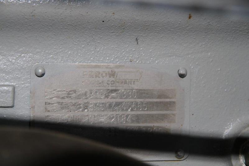 60 HP Sullair #PDH12L, screw compressor, Arrow VRG-830 NG engine, 2003 - Image 5