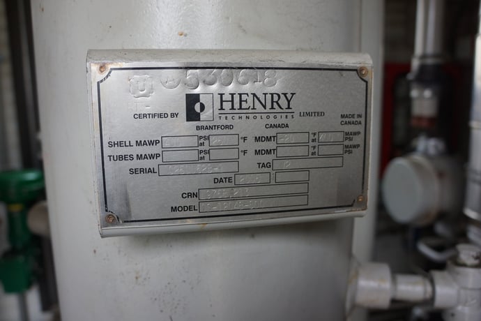 95 HP Frick #XJF151N, screw compressor, Caterpillar G3304NA NG engine, 2005 - Image 8