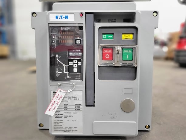 1250 Amps, Eaton Cutler-Hammer, 11PIECEF, 3 pole double wide circuit breaker with 1600 amp frame MDS616 - Image 2