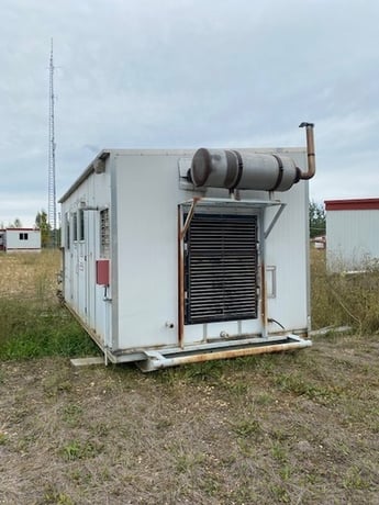 95 HP Gardner Denver #SSHG99B01, screw compressor, Caterpillar G3304NA NG engine, 1-stage, 2001 - Image 1