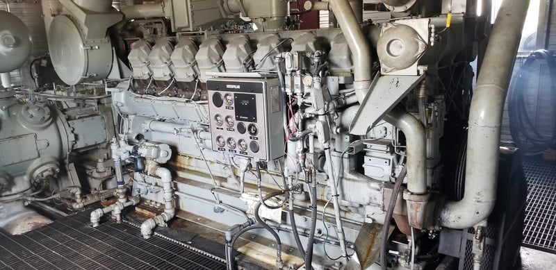 1085 HP Geminis #FE650D/4, reciprocating compressor, 3-stage, Caterpillar 3516 NG engine, 1998 - Image 5