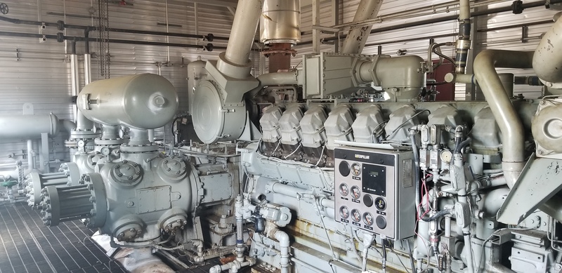 1085 HP Geminis #FE650D/4, reciprocating compressor, 3-stage, Caterpillar 3516 NG engine, 1998 - Image 6