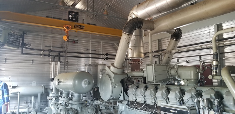 1085 HP Geminis #FE650D/4, reciprocating compressor, 3-stage, Caterpillar 3516 NG engine, 1998 - Image 7