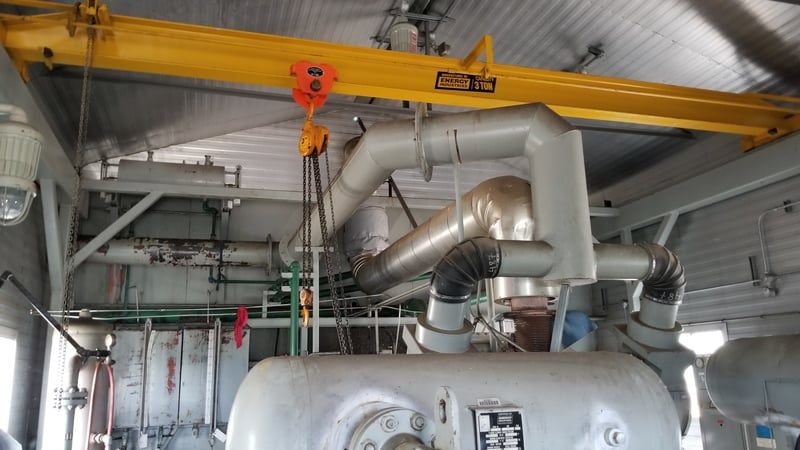1085 HP Energy Industries #FE650D-4, reciprocating compressor, 3-stage, Caterpillar G3516-Tale NG engine - Image 2