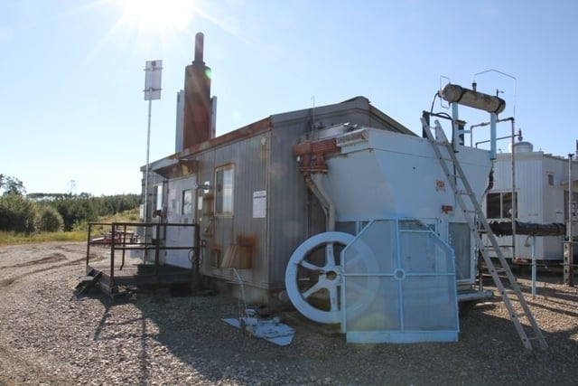 280 HP Ajax #YKDC-S, reciprocating compressor, 2-stage, Ajax DPC-280 NG engine, 1986 - Image 1