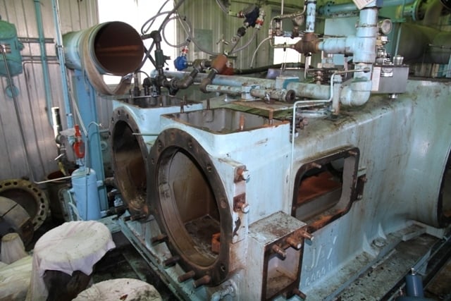 280 HP Ajax #YKDC-S, reciprocating compressor, 2-stage, Ajax DPC-280 NG engine, 1986 - Image 4