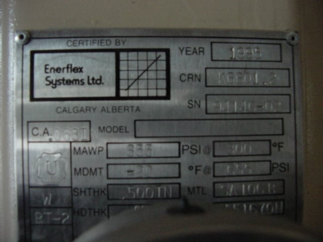 500 HP Ariel #JGH-2, reciprocating compressor, 2-stages, Waukesha F3521G NG engine, 1995 - Image 10