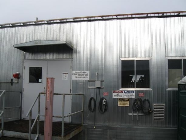 600 HP Knox Western #4445, reciprocating compressor, 2-stage, Caterplillar G3512TA NG engine, 1996 - Image 4