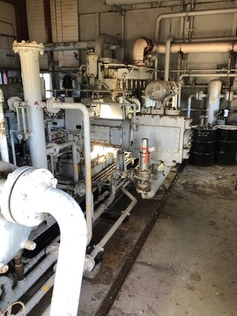 650 HP Superior Product #MW-62, reciprocating compressor, Superior 6G-825 NG engine, 1981 - Image 3