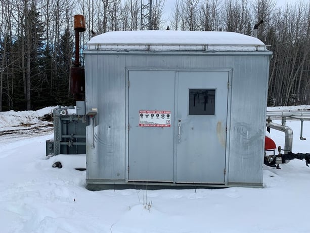 75 HP Knox Western #TP-75, reciprocating compressor, 1-stage, Arrow VR330 NG engine, 2004 - Image 1