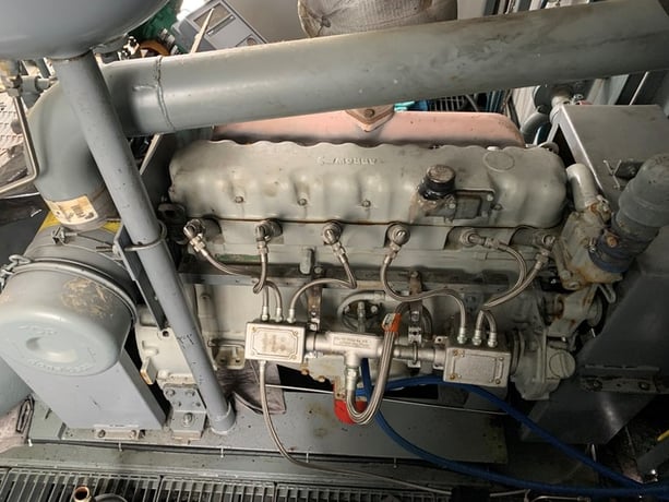 75 HP Knox Western #TP-75, reciprocating compressor, 1-stage, Arrow VR330 NG engine, 2004 - Image 7