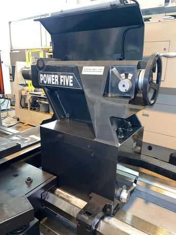 60"/ 80" x 80" Republic-Lagun #American-Turnmaster-Power-Five, hollow spindle, 6" hole - Image 9