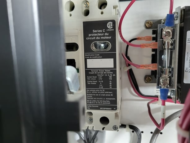 Eaton, FVNR starter, size 1, enclosure, 1.5 HP, 600 Volts, 7 amp, like new - Image 8