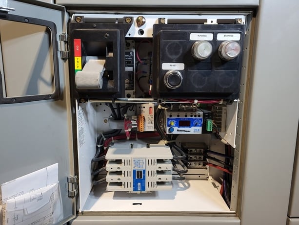 Eaton Cutler-Hammer, FVNR starter, size 3, enclosure, 30 HP, 600 Volts, 100 amp, like new - Image 4