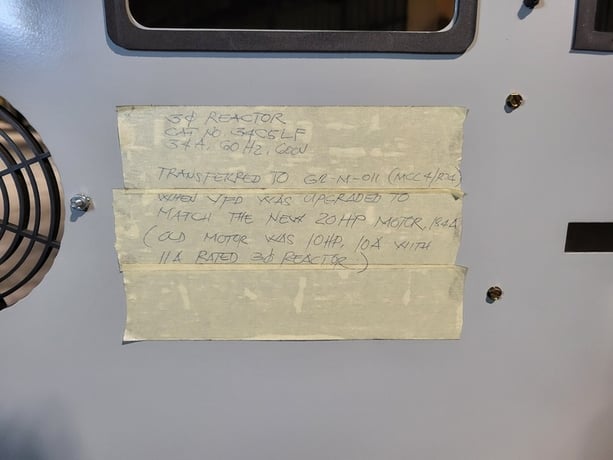 3 HP Eaton, SVX030A1-5A4N1, variable frequency drive, 600 Volts, like new - Image 8