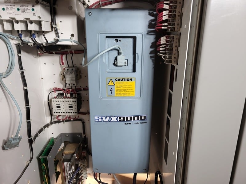 15 HP Eaton, SVX010A1-5A4N1, variable frequency drive, 600 Volts, 18 amps, like new - Image 6