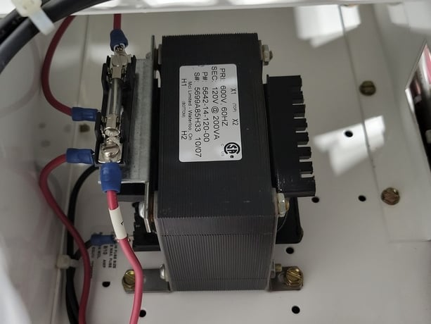 20 HP Eaton, SVX015A1-5A4N1, variable frequency drive, 600 Volts, like new - Image 10