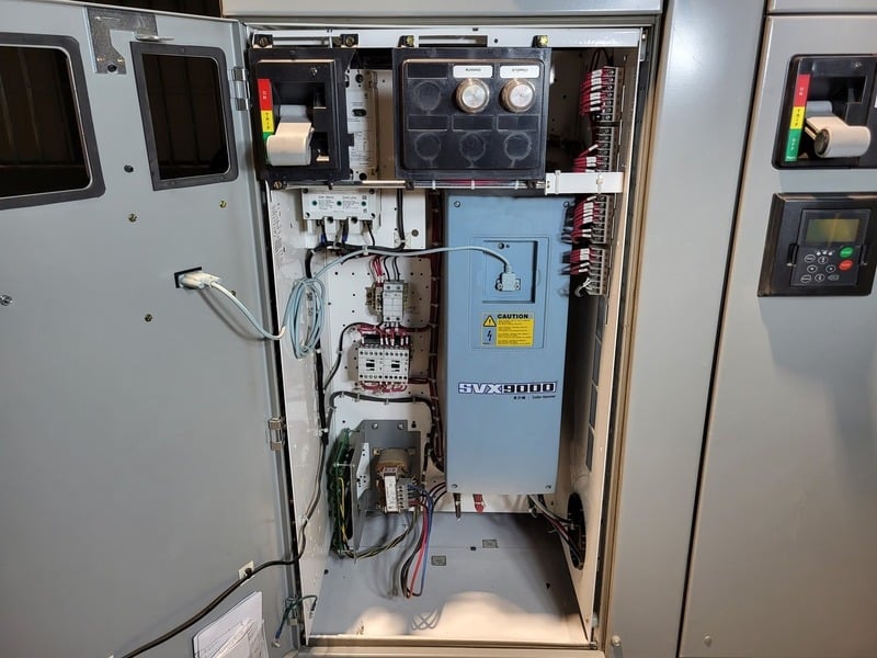 2 HP Eaton, SVX002A1-5A4N1, variable frequency drive, 600 Volts, 4.5 amps, like new - Image 5