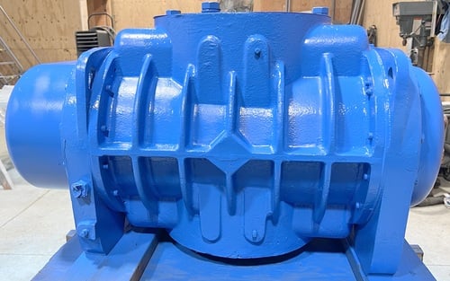 Rotary lobe / positive displacement blower, 8" x 21" - Image 3