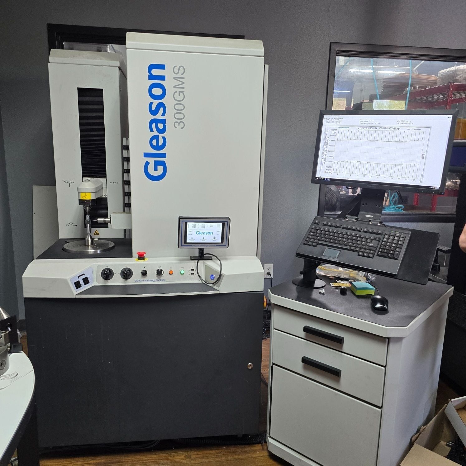 Gleason #300GMS, CNC gear tester, well equipped with many probes & tooling, charting, software, new 2019/2020 - Image 1