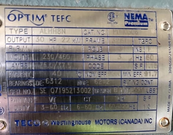 335 GPM Single Stage Centrifugal Oil Transfer Pump, 30 HP - Image 7