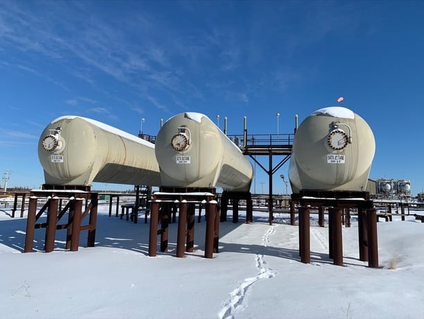 30000 Gallons, 84 PSI Bullet Tank butane - Image 1