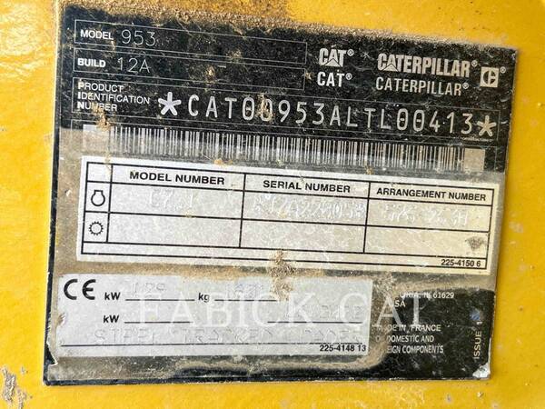 Caterpillar 953-12, Track Loader, 263 hours, S/N: LTL00413, 2022 - Image 6
