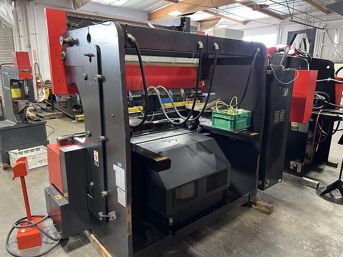 55 Ton, Amada #FBD-5020NT, CNC press brake, 6.8'OA, 59.84" between housing, 3.9" stroke, 15.75" throat - Image 4