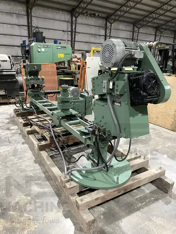 3/16" Blue Valley #72, elliptical head shear & flanger, 120" diameter, vari-speed contol - Image 8
