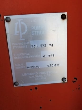 160 LeGrand #160-173-74, pump jack, 1999 - Image 4