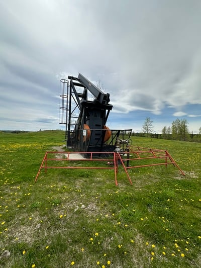 228-256-100 Lufkin Industries Inc #M228-256-100, pump jack, 1999 - Image 2