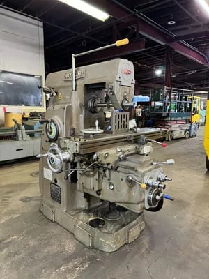 Hitachi-Seiki #2, horizontal mill, 12" x53" table, #50 taper, 5 HP, arbor & suppport, coolant - Image 2