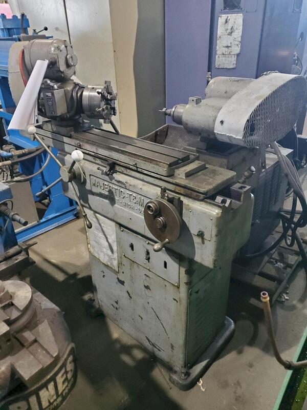 Majestic T & M, ID Grinder, 6" 6 jaw chuck, Allen Bradley bulletin 315 reversing switch, 23 1/4" x8" table - Image 1