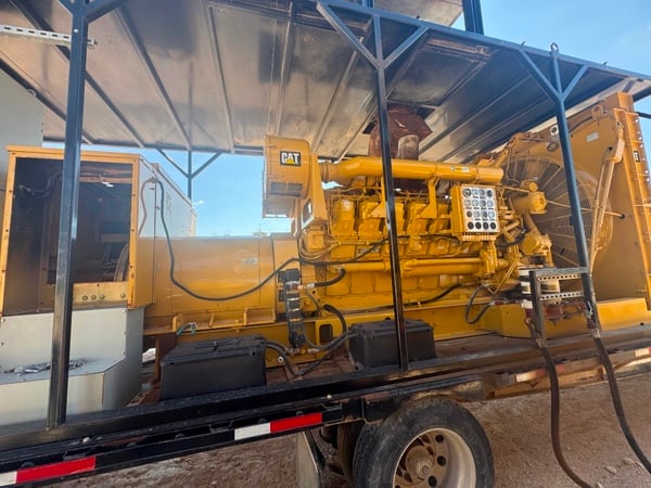 1750 KW Caterpillar #3516, skid mounted, 277/480 Volts, 4335 hours, 1996, $145k - Image 4