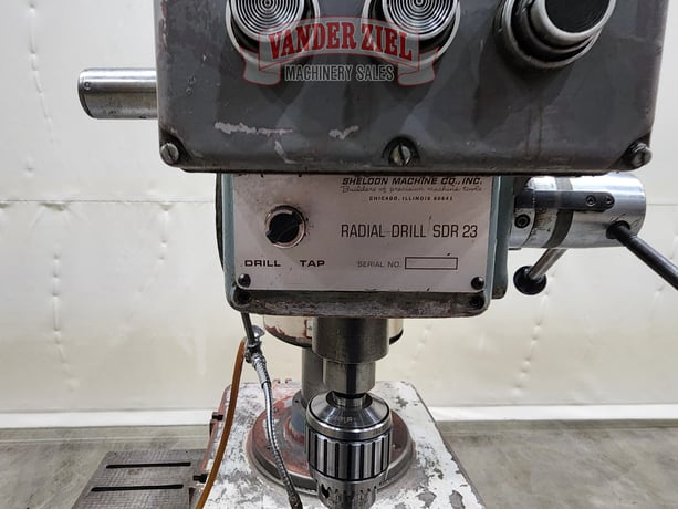 26" Donau (Sheldon) #SDR23, drill press, 6" column, 5" stroke, MT3 - Image 6