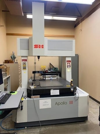 Sheffield #RS-50-Apollo-III, DCC coordinate measuring machine, 47" X, 39" Y, 25" Z, Renishaw probe, Renishaw - Image 2
