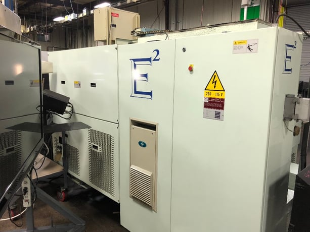 Eurotech #710SLL, 8" chuck, 2.7" bar, 27.5" centers, 7.87" dia., 11.81" lgth, A2-6, GE Fanuc 18i-T, twin - Image 7