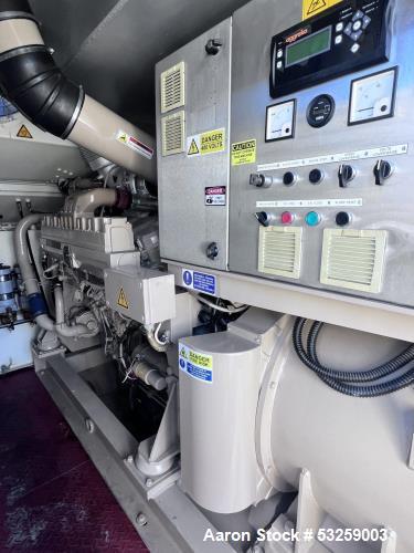 1000 KW Cummins #QST30-G5, Diesel Generator, EPA Tier 2, sound attenuated enclosure, 277/480 Volts, 370 - Image 7