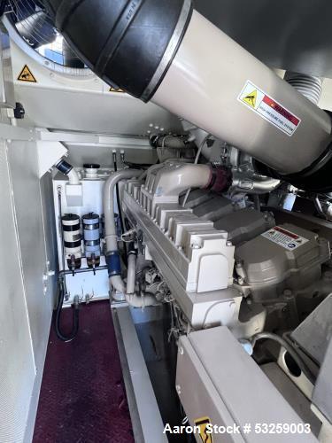 1000 KW Cummins #QST30-G5, Diesel Generator, EPA Tier 2, sound attenuated enclosure, 277/480 Volts, 370 - Image 8