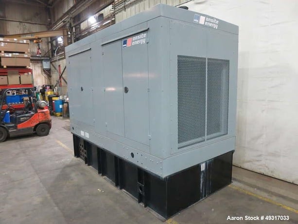600 KW MTU #DS600D, Standby diesel generator set, 120/208 Volts, enclosure, 293 hours, 2010 - Image 3