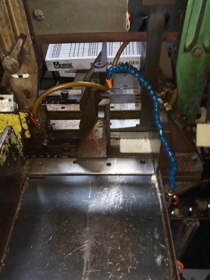 8" x 14" Peerless #HB1212A, horizontal band saw, 144" x 1-1/4" x .42" blade, 80-400 SFPM - Image 4