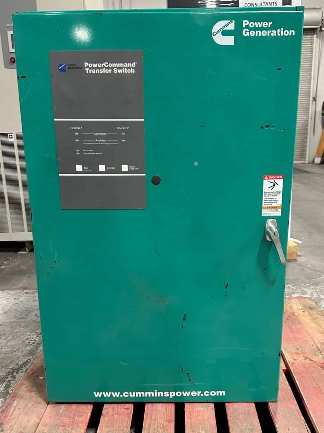 260 Amp. Cummins OTPCB-5962335, automatic transfer switch, 3 pole, 480 Volts, 2007 - Image 1