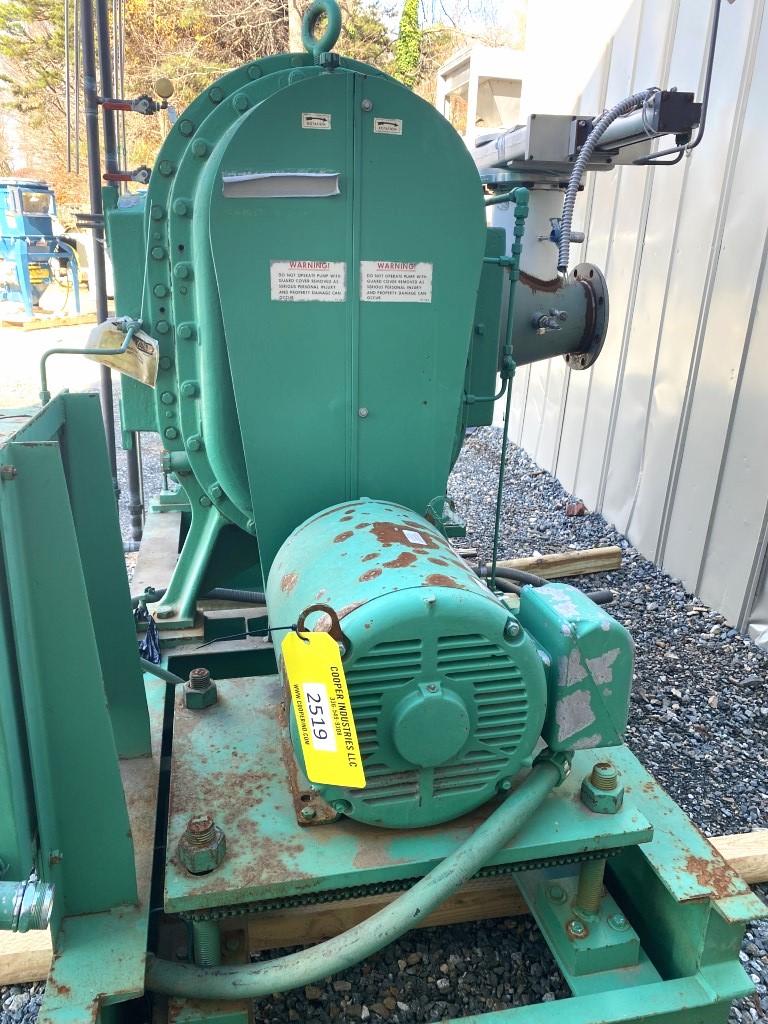 Roots #1639-RGS-HVB, rotary lobe vacuum blower, 50 HP, 1125 RPM, 230/460 V. - Image 4