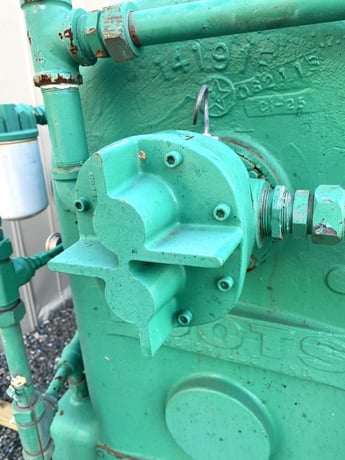 Roots #1639-RGS-HVB, rotary lobe vacuum blower, 50 HP, 1125 RPM, 230/460 V. - Image 6