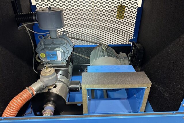 Roots #Easyair-8000, pressure/vacuum pump blower package, 7.5 HP, 1760 RPM motor, 208/230/460 V. - Image 4