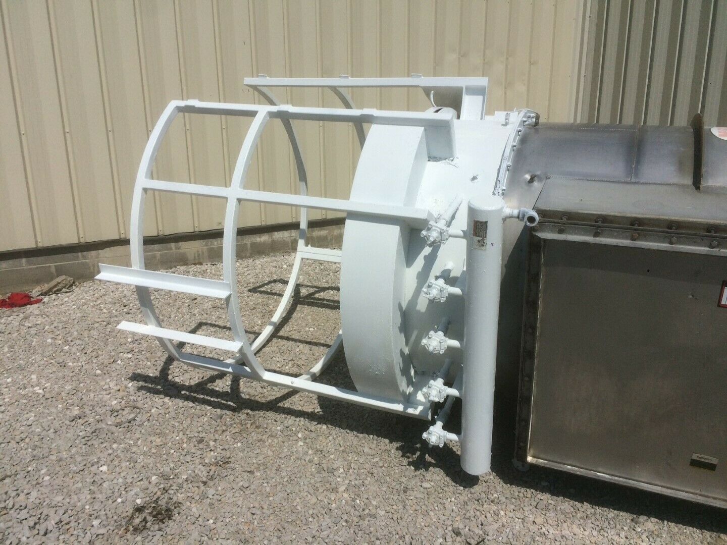 1463 cfm Mac, Stainless Steel Filter Receiver Dust Collector, 209 sq.ft., (21) 6" x 6' L Filters, 3" product - Image 6